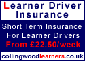 Collingwood Insurance, for some great deals for learners and qualified drivers - Click this logo for more information